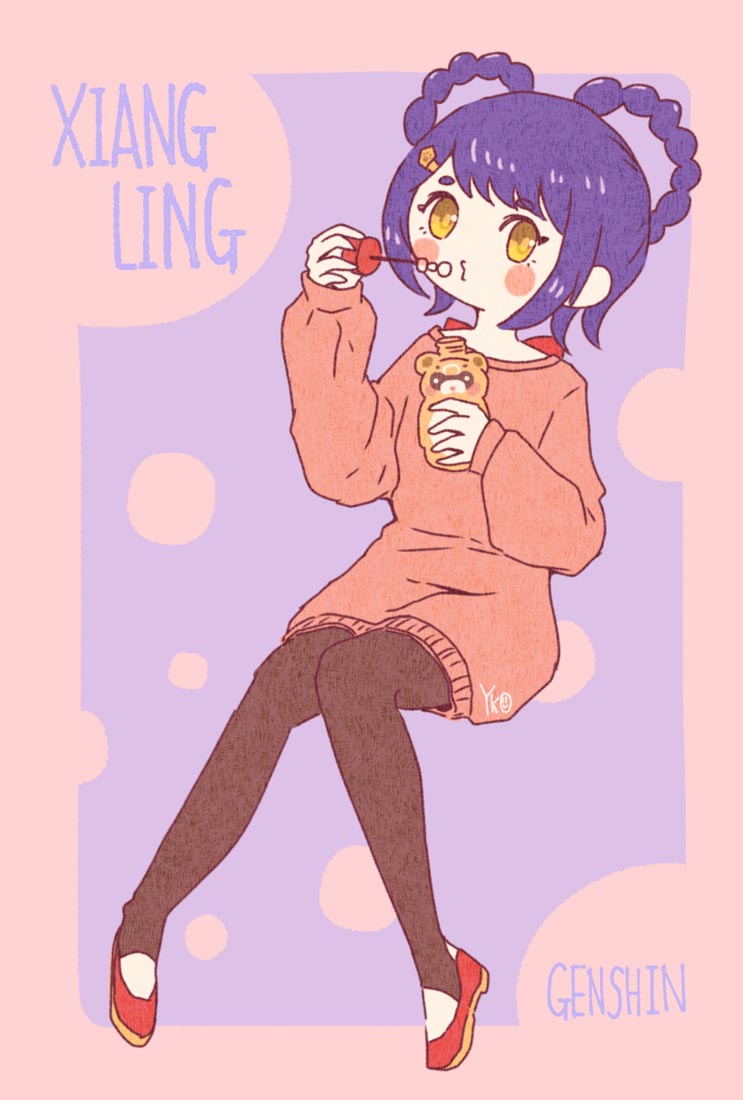 【原神】同人图系列#XmanTV·晚安【220508】