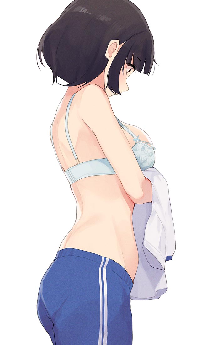 每日好图：二次元美少女内衣【 画师：ヒロき】