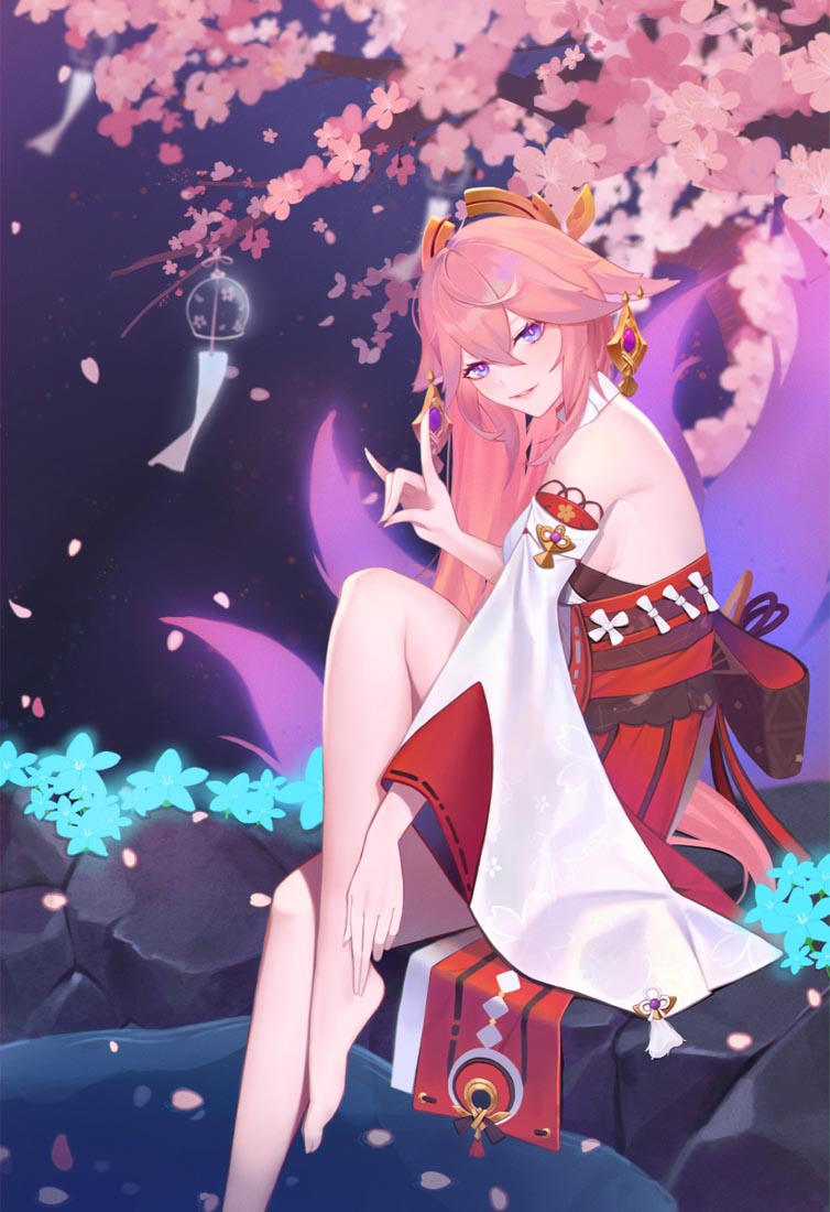 【原神】二次元游戏同人图#晚安【220511】