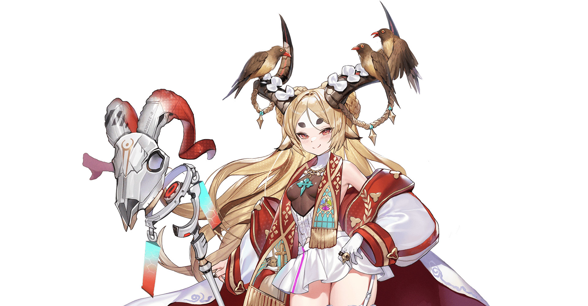 游族新游《Echocalypse -緋紅の神約-》人设图一览