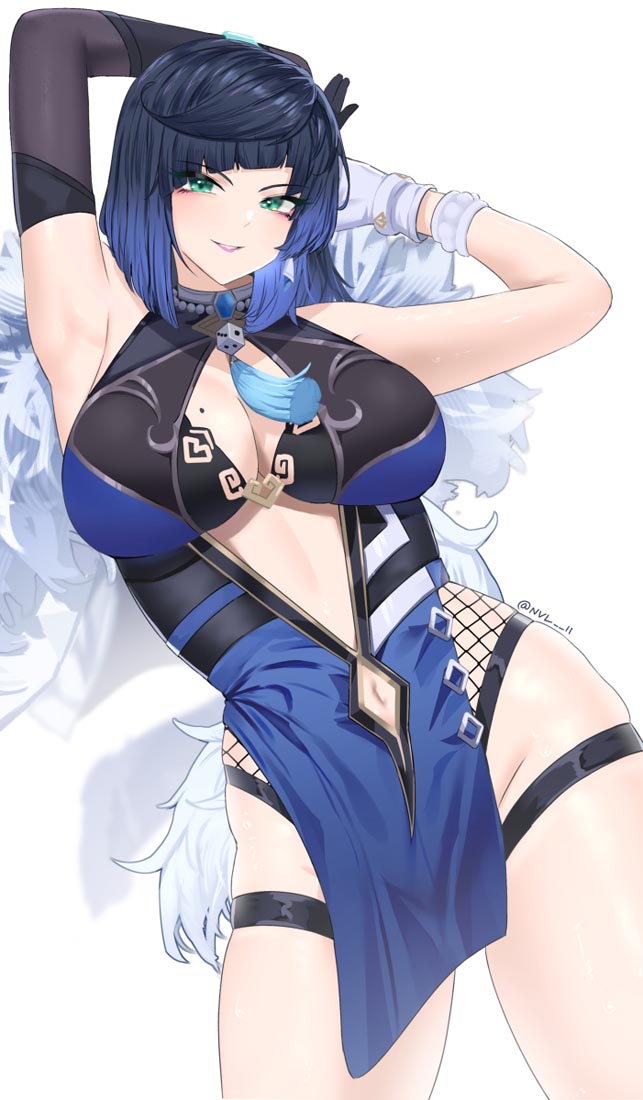 原神夜兰同人图#午安XmanTV【220416】