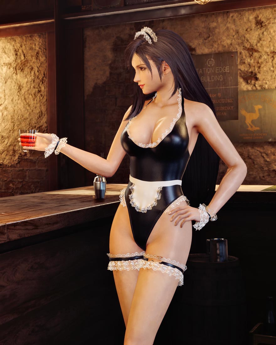 《最终幻想7 重制版》蒂法MOD图