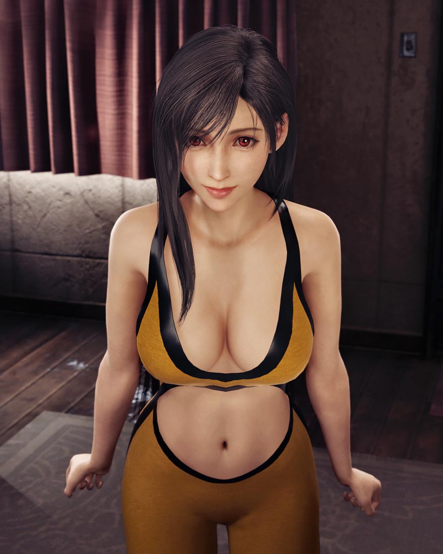 《最终幻想7 重制版》蒂法MOD图