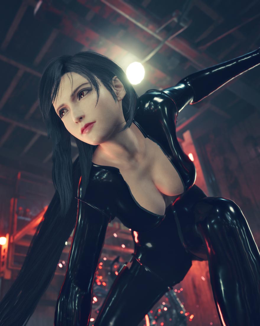 《最终幻想7 重制版》蒂法MOD图