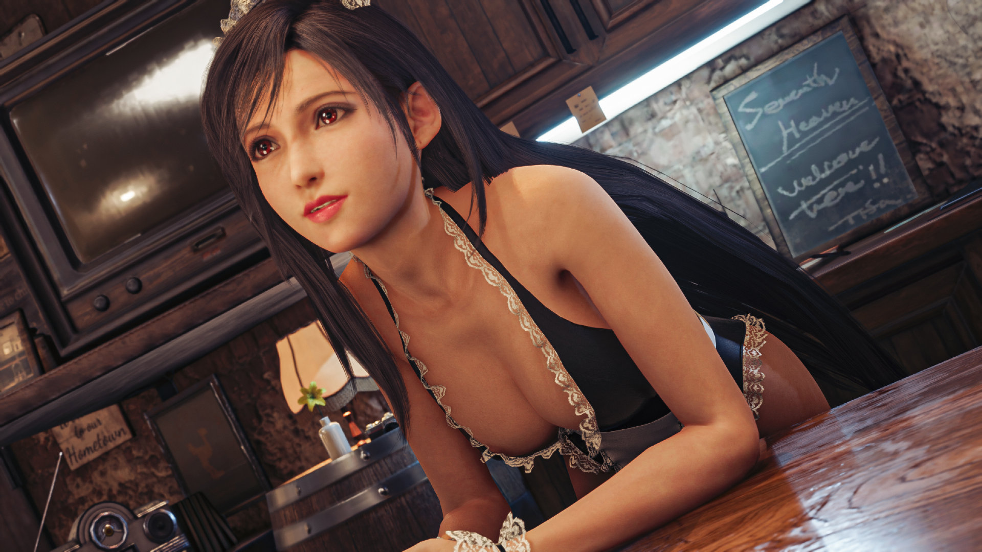 《最终幻想7 重制版》蒂法 女仆MOD