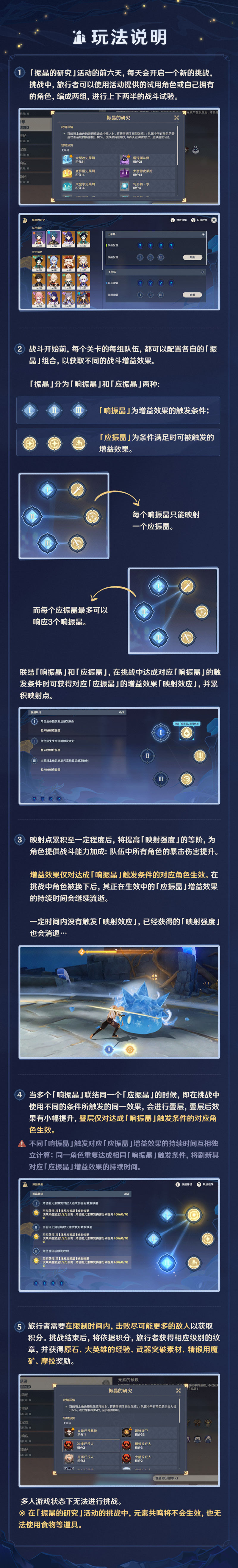 原神2.6：打怪活动「振晶的研究」玩法说明