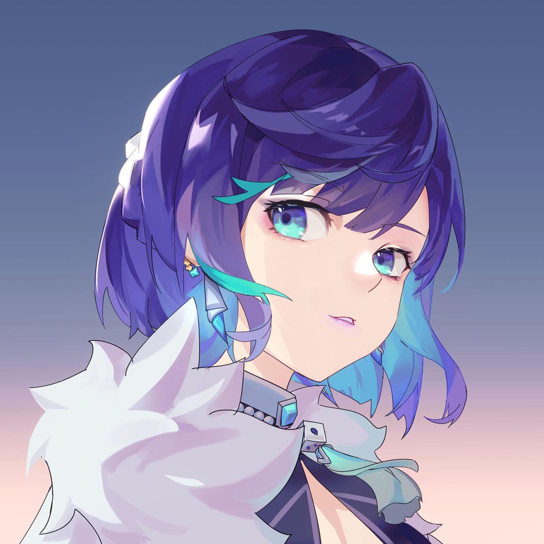 原神夜兰同人图#午安XmanTV【220416】