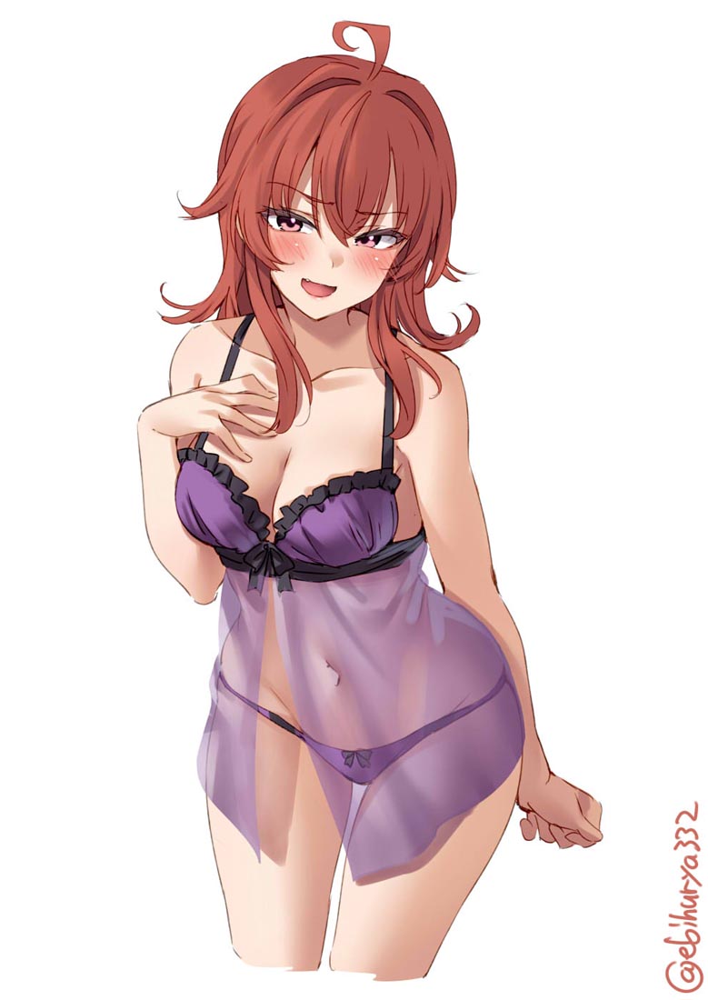 每日好图：肉感美少女【 画师：えびふりゃ】