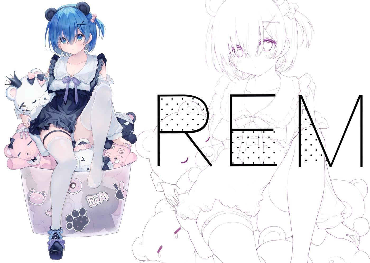 精美画集：(C99) REM BOX 【画师：eikaa】