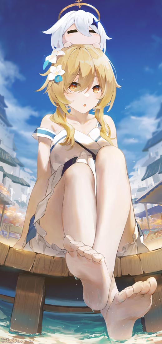 【原神同人图】#晚安【220517】