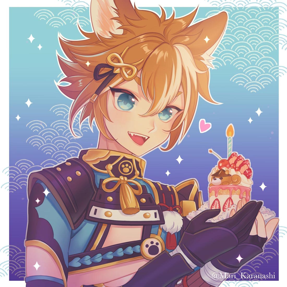 【晚安原神】#XmanTV同人图【220609】