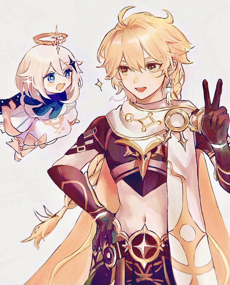 【原神同人图】#晚安【220517】