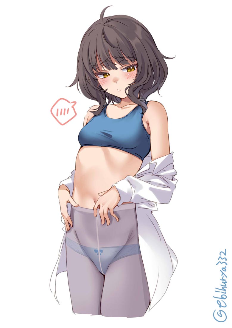 每日好图：肉感美少女【 画师：えびふりゃ】