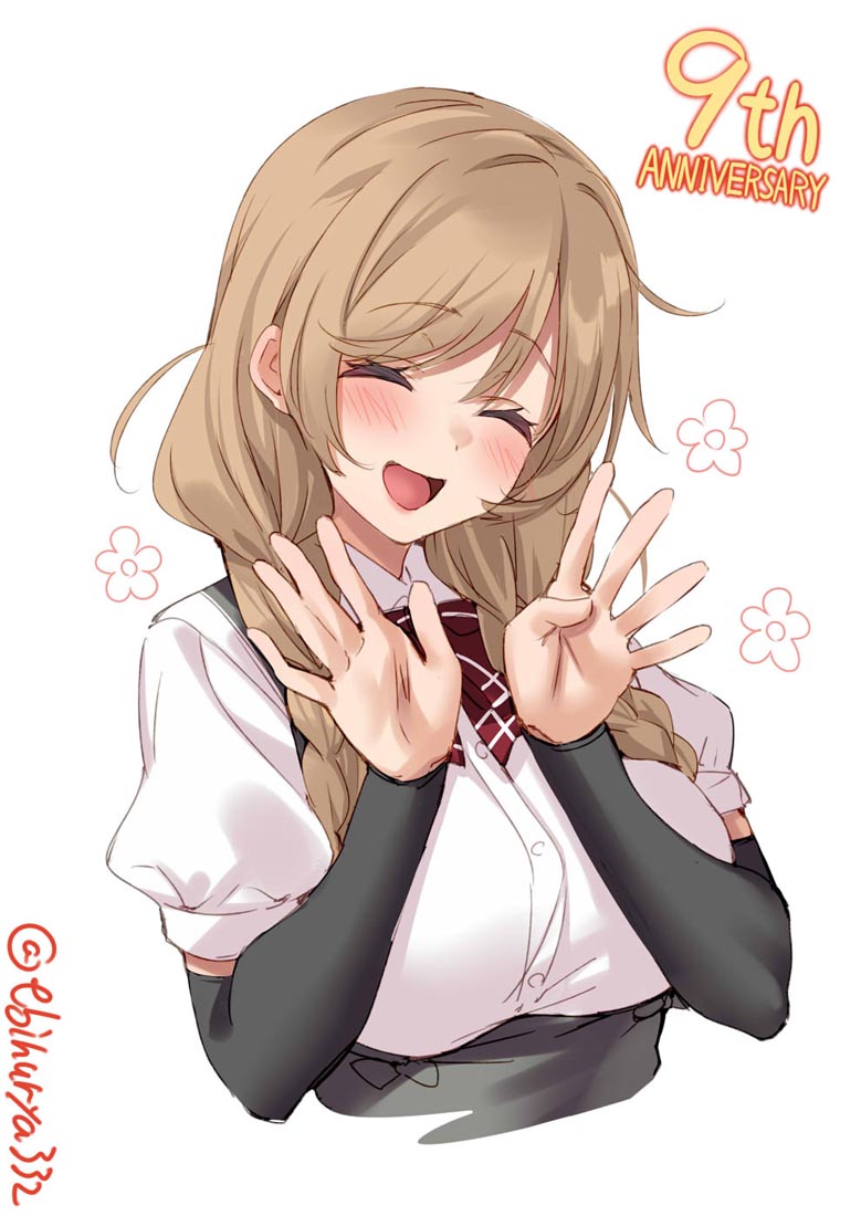 每日好图：肉感美少女【 画师：えびふりゃ】