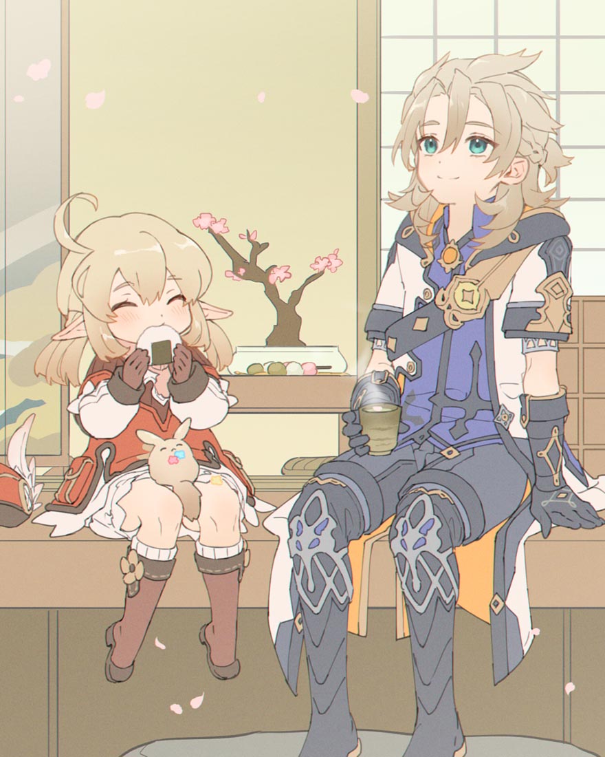 【原神同人图】#午安【220517】