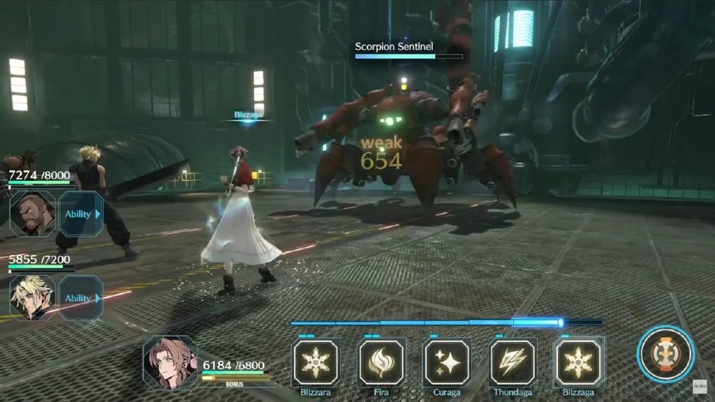 FF7单机手游《最终幻想 7：永恒危机》宣布将于9月下旬上线