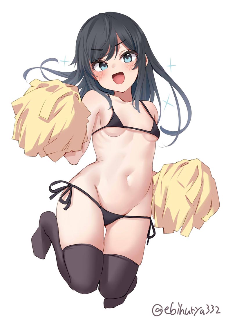 每日好图：肉感美少女【 画师：えびふりゃ】