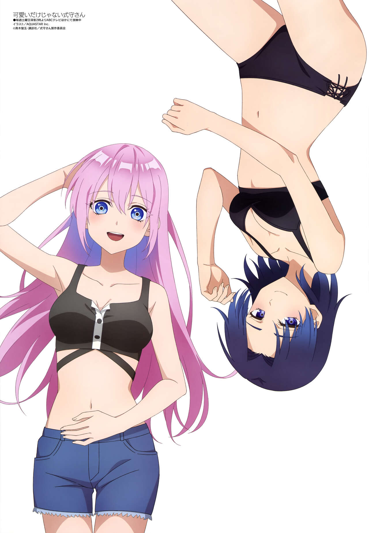 新番动画美少女版权绘「Megami MAGAZINE」2022年6月号