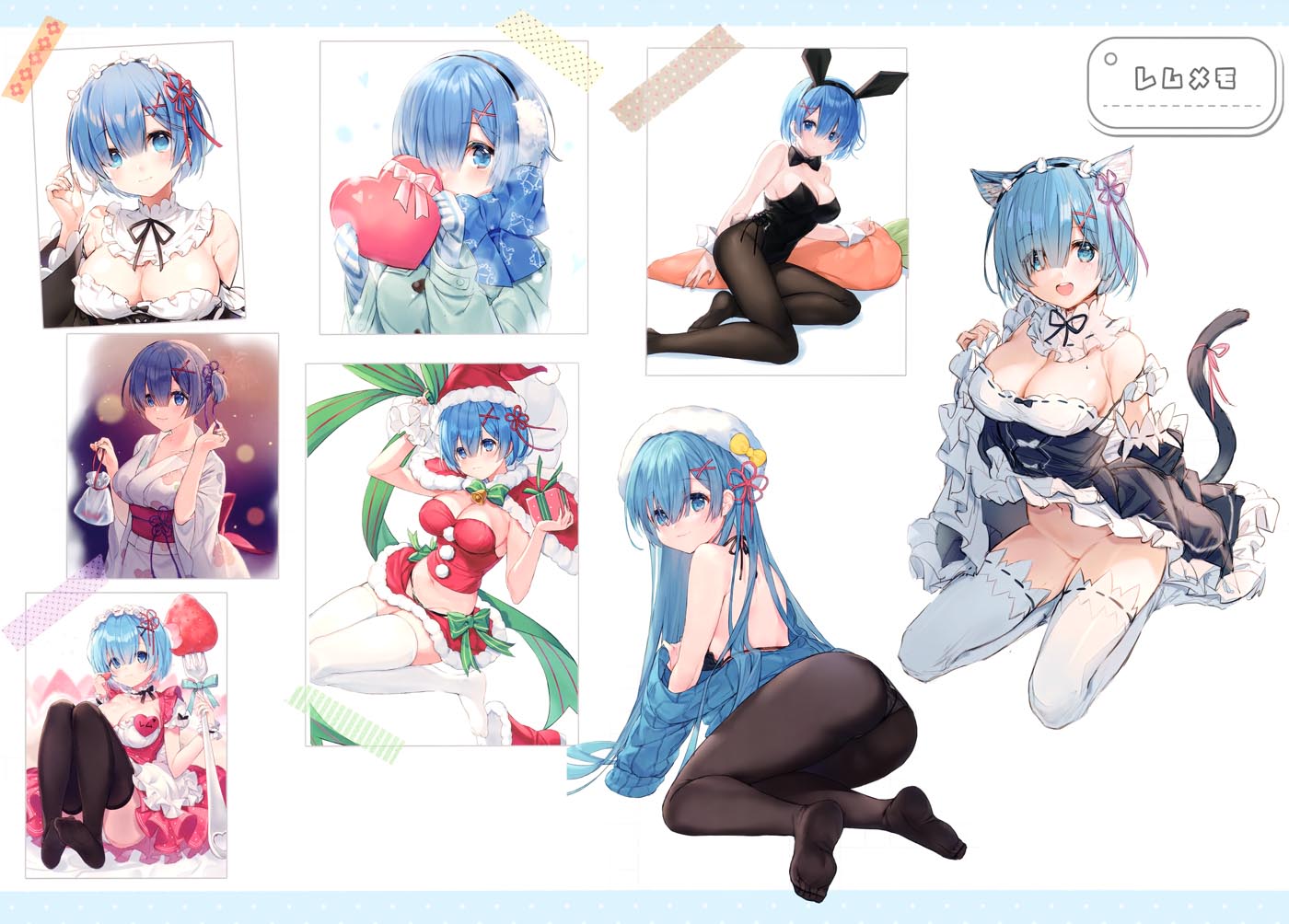 精美画集：(C99) REM BOX 【画师：eikaa】