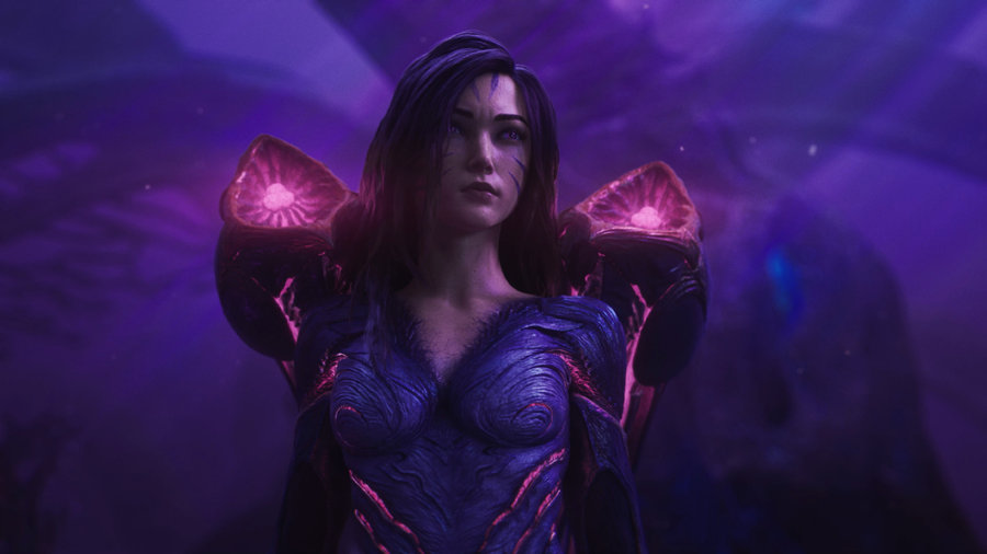 《英雄联盟》新英雄“虚空女皇” 卑尔维斯 宣传CG上线