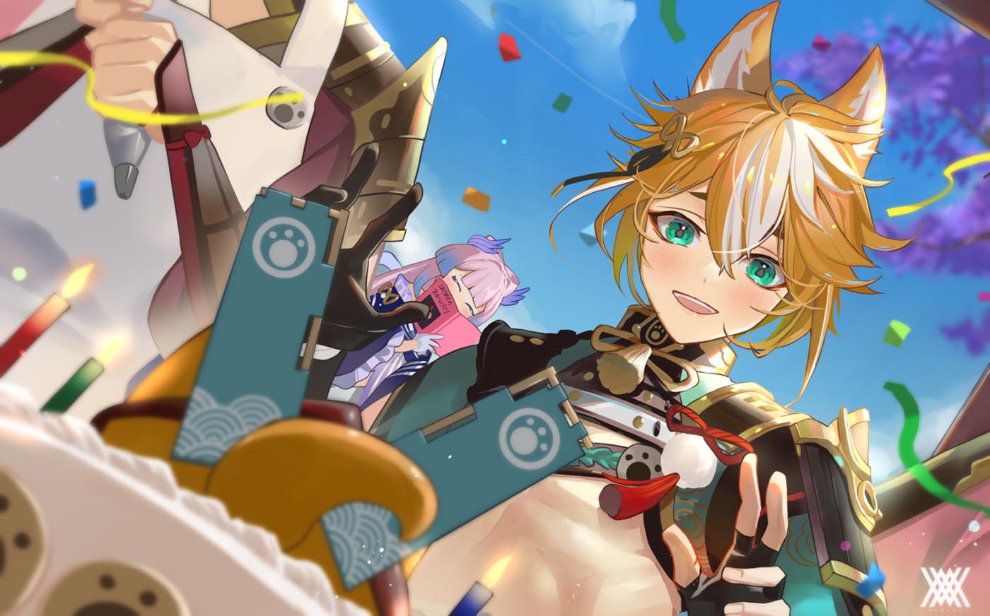 【晚安原神】#XmanTV同人图【220609】