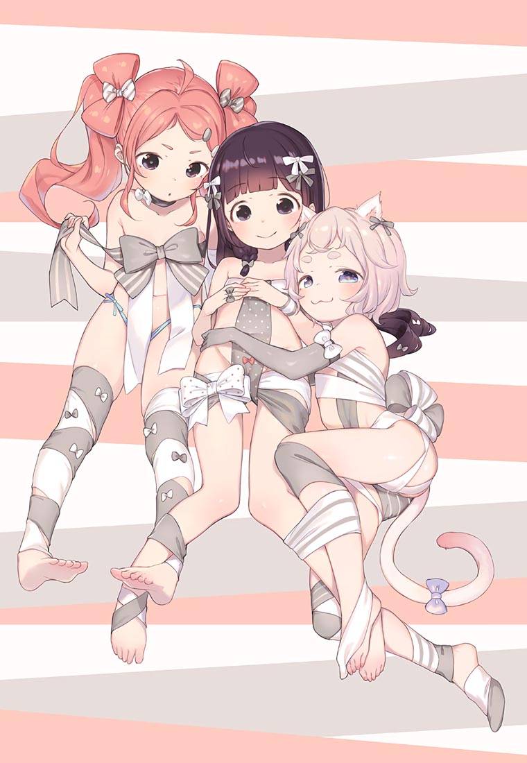 精美画集：《今日から俺はロリのヒモ!》 卷末插画集 vol2-vol6