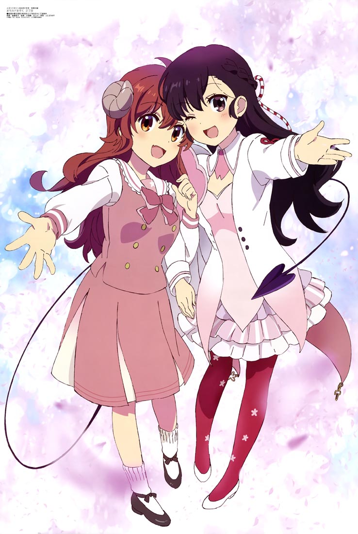 新番动画美少女版权绘「Megami MAGAZINE」2022年7月号