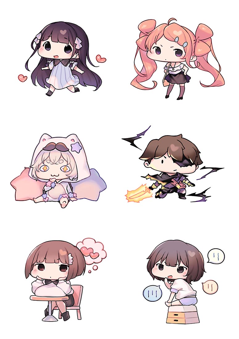 精美画集：《今日から俺はロリのヒモ!》 卷末插画集 vol2-vol6