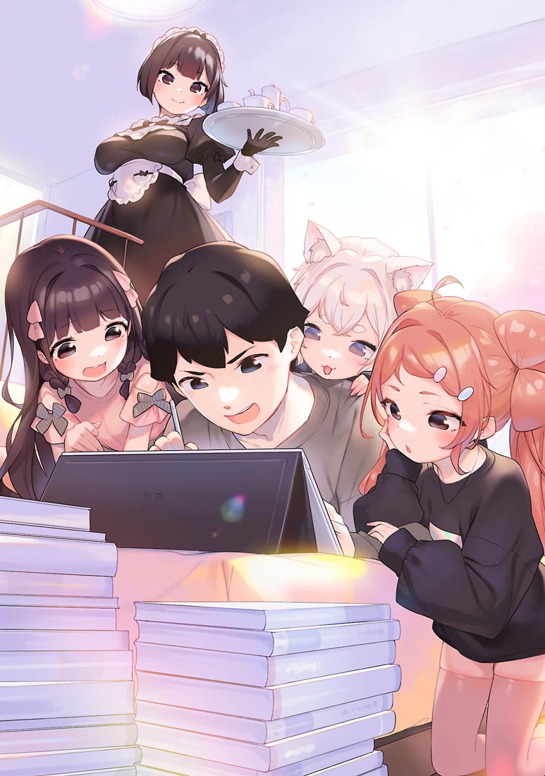 精美画集：《今日から俺はロリのヒモ!》 卷末插画集 vol2-vol6