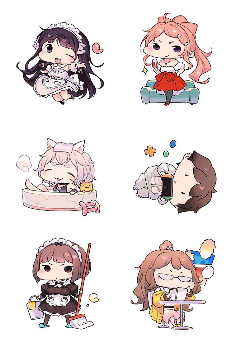 精美画集：《今日から俺はロリのヒモ!》 卷末插画集 vol2-vol6