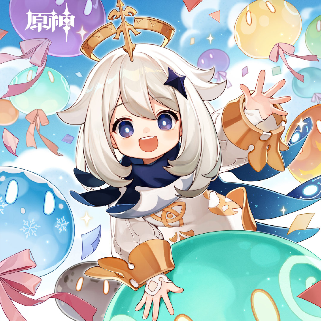 原神：“派蒙“生日快乐 官方贺图