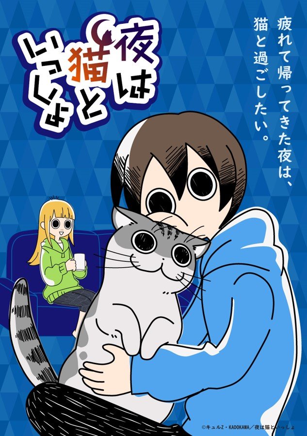 TV动画《夜夜猫歌》PV公开,8月开播插图 TV动画《夜夜猫歌》PV公开,8月开播
