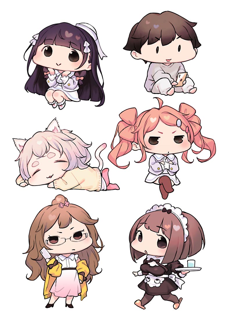 精美画集：《今日から俺はロリのヒモ!》 卷末插画集 vol2-vol6