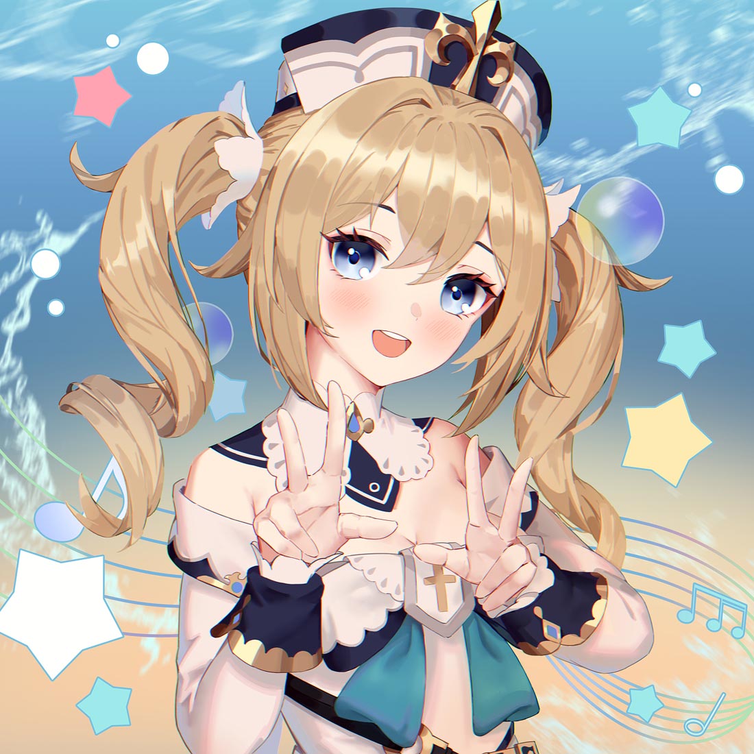 【同人插画原神】#早安【220802】