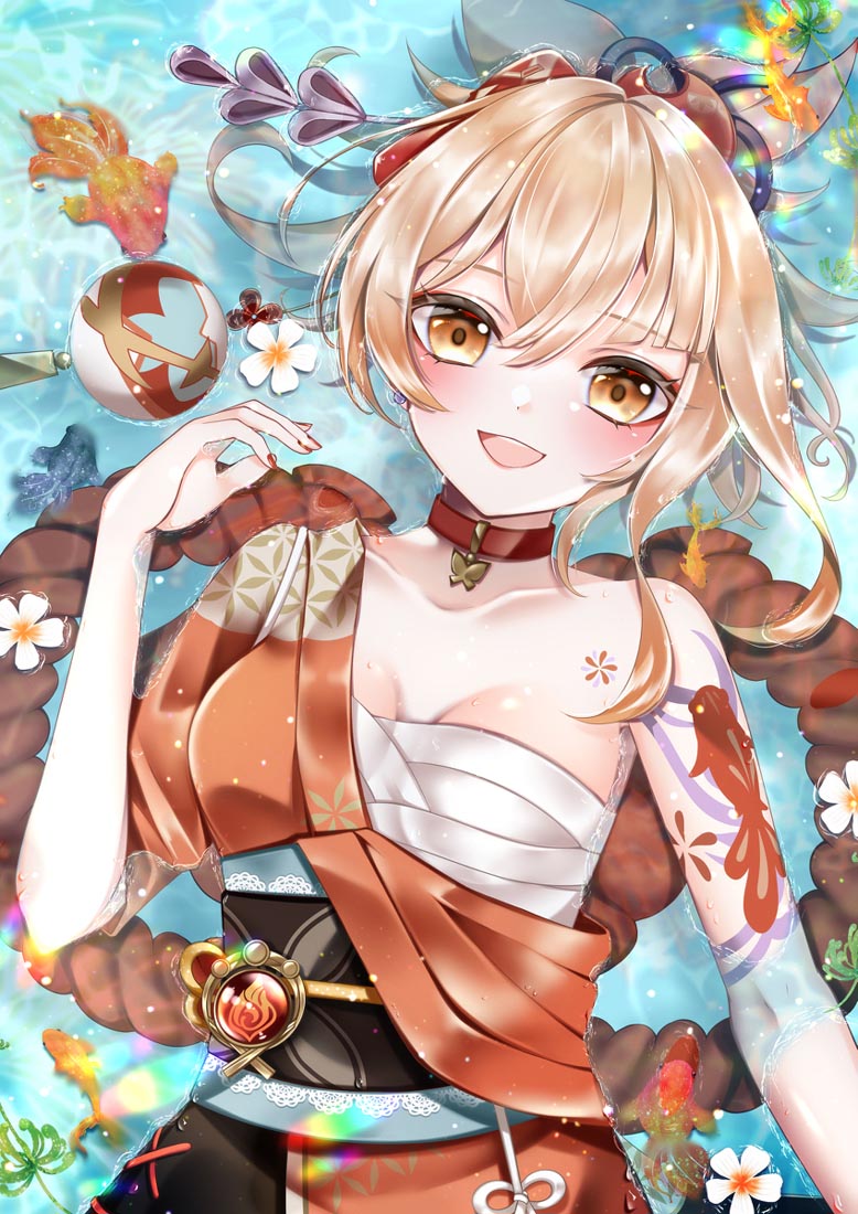 【原神同人图系列】#早安【220717】