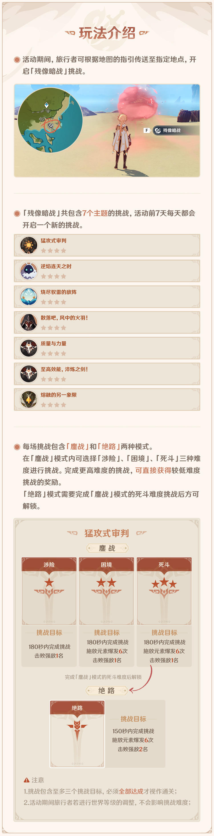 原神2.8：打怪活动「残像暗战」玩法说明