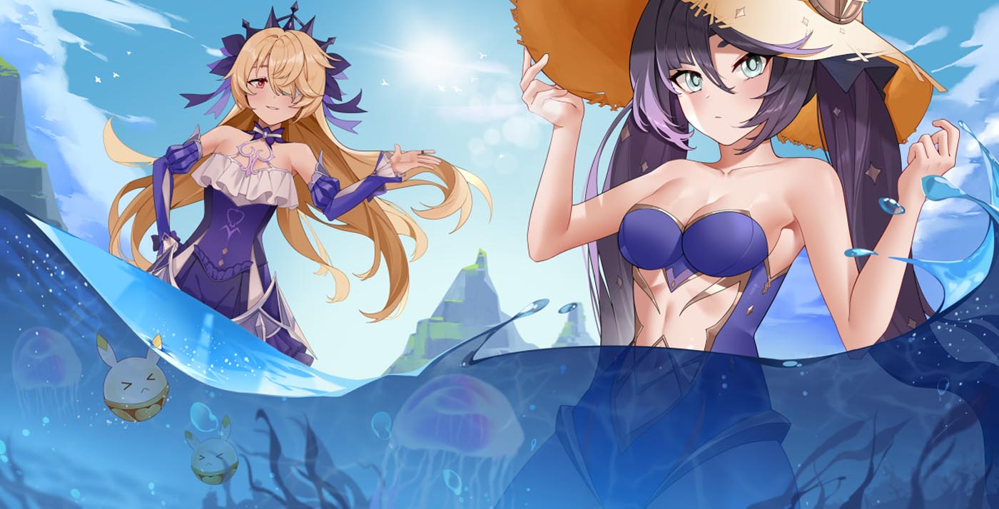 【原神Pixiv图】#晚安Xman【220814】