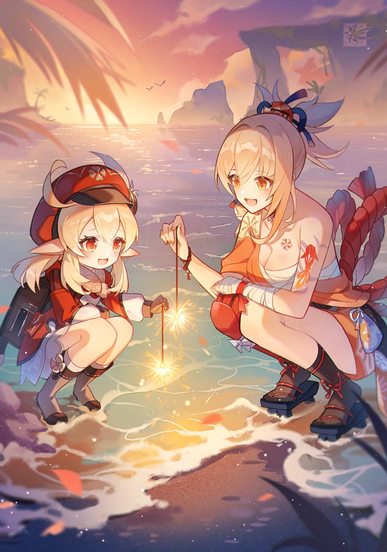 【原神Pixiv同人】#午安Xman【220815】