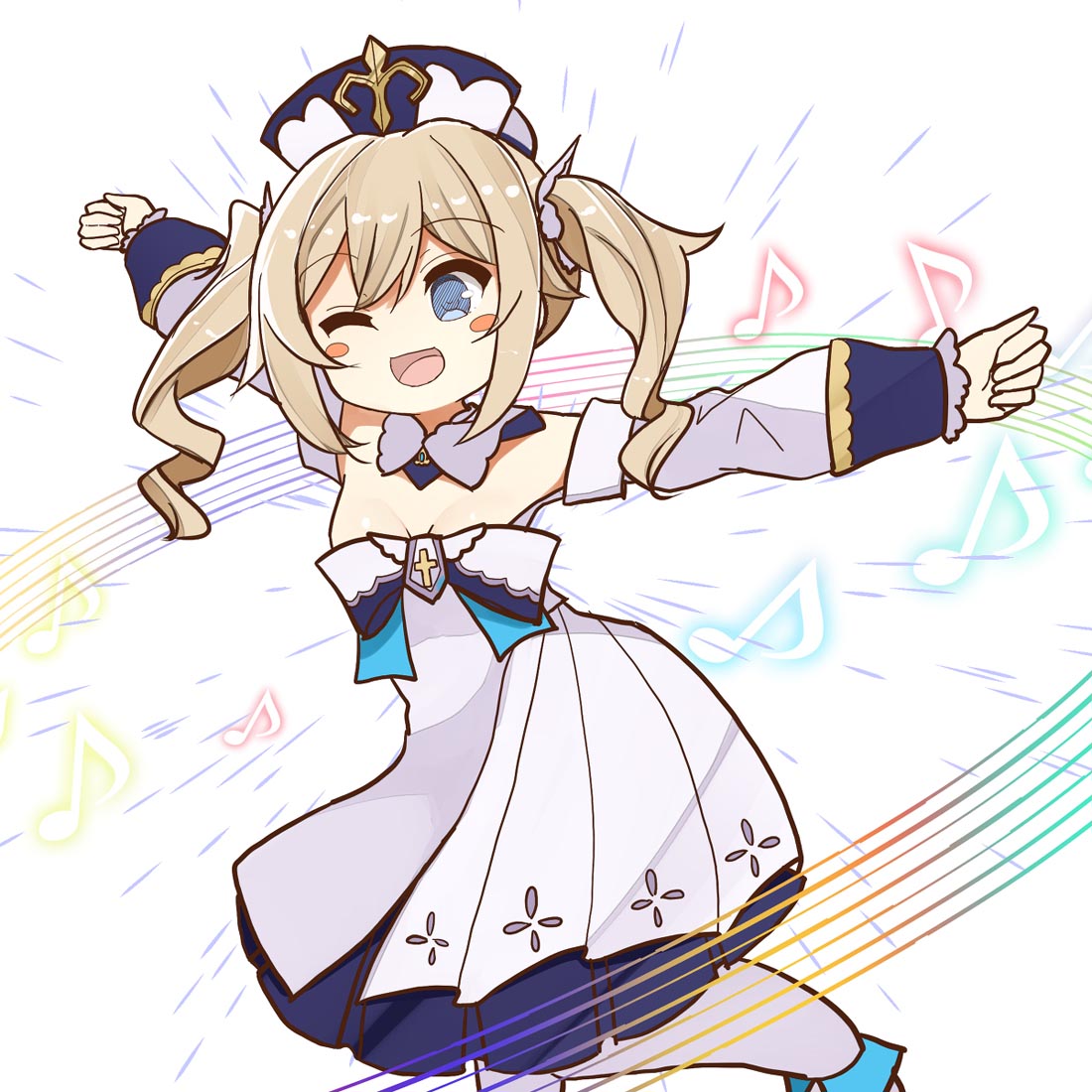 【同人图系列-原神】#午安！【220803】