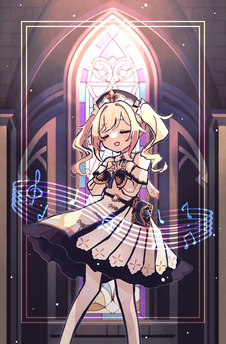 【同人插画原神】#早安【220802】