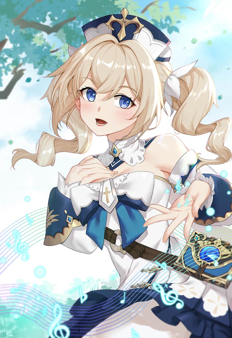 【原神同人精选系列】#午安【220805】