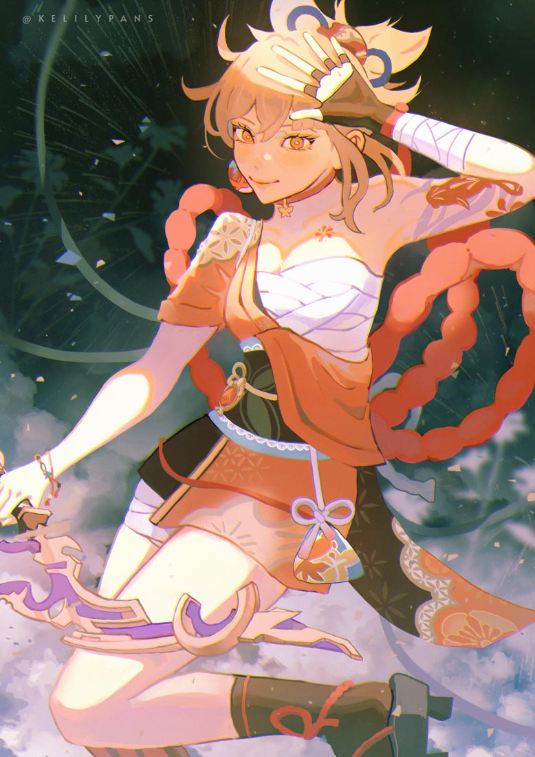 【原神同人图系列】#晚安【220720】