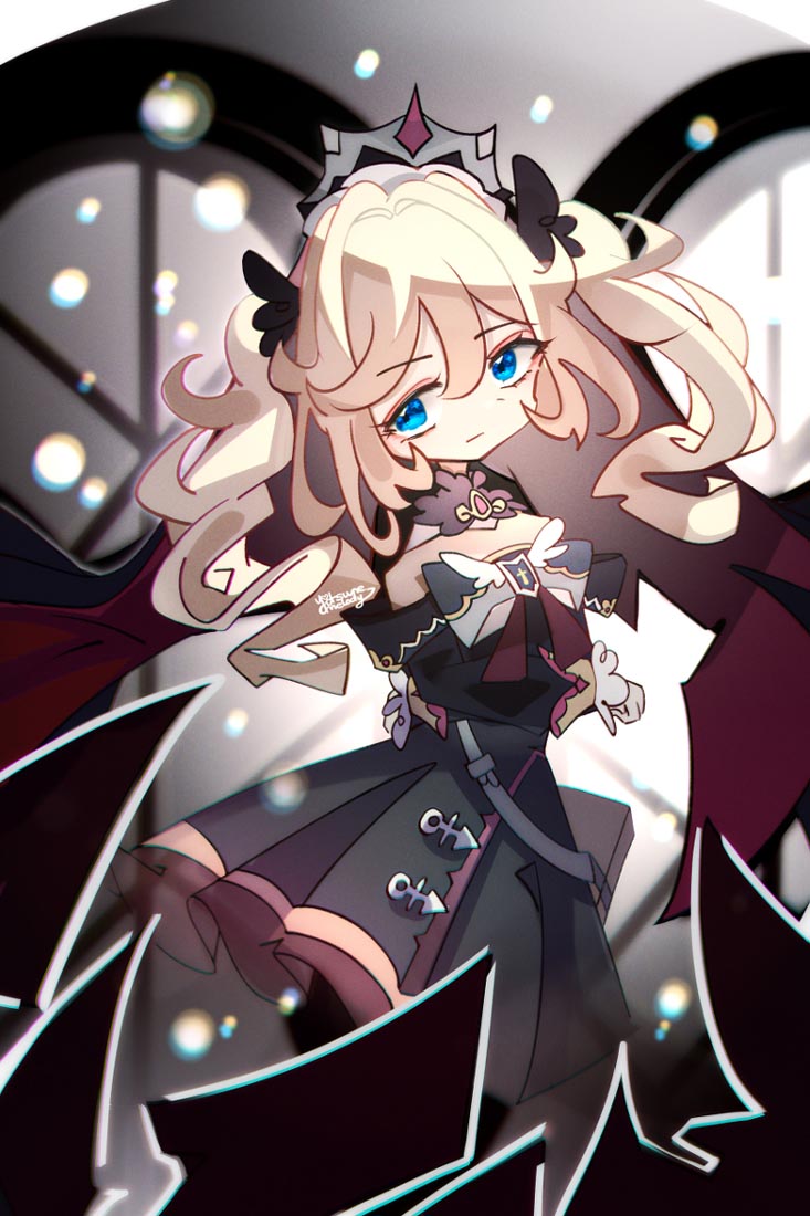 【原神同人图系列】#午安【220717】