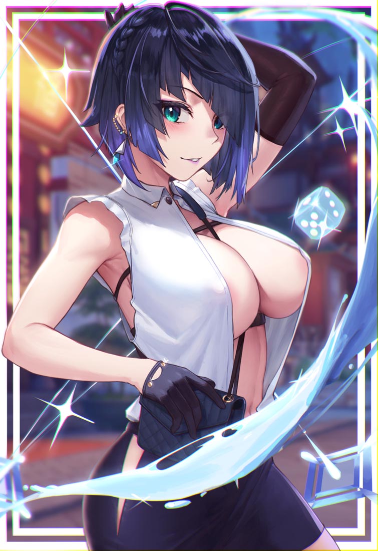 【原神同人图系列】#晚安【220720】