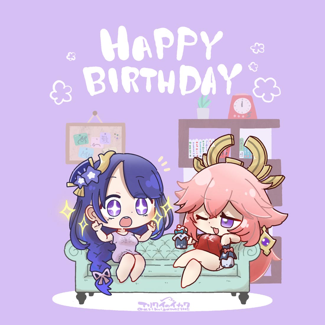 【P站同人图】#午安原神【220724】