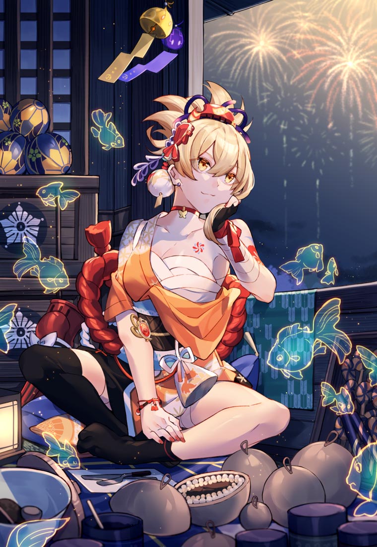 【原神同人图系列】#早安【220717】