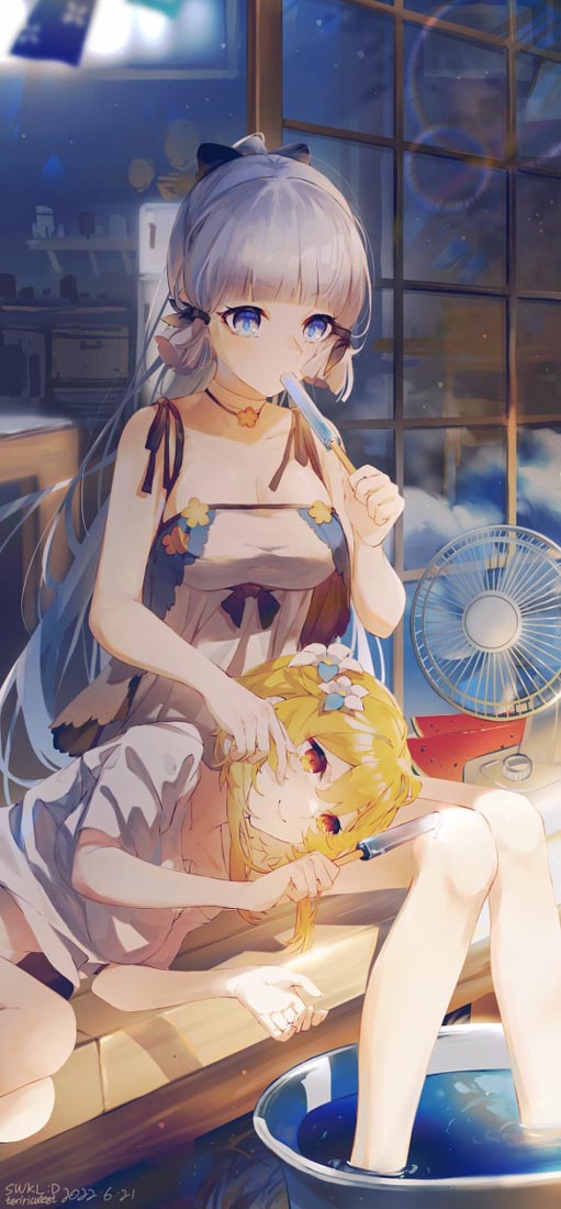 【P站同人图】#午安原神【220724】