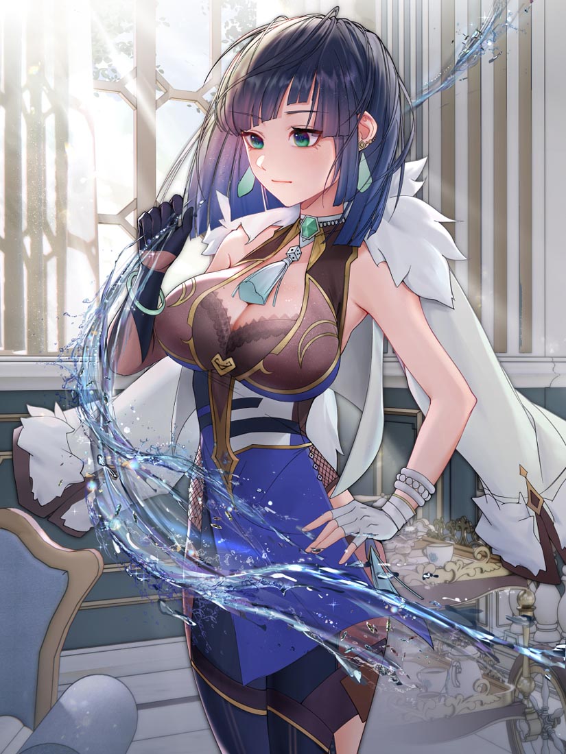 【原神同人图系列】#晚安【220720】