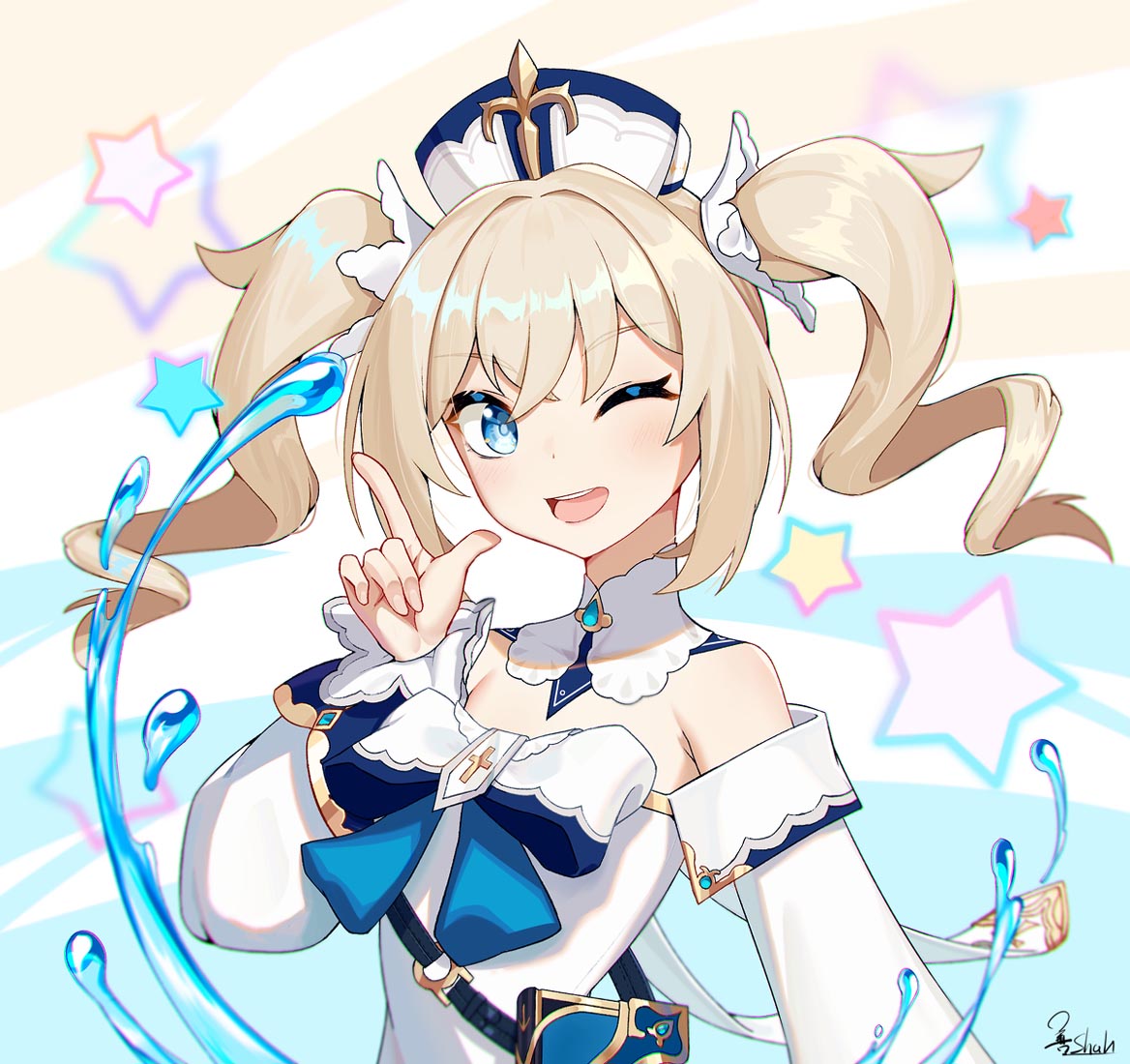 【同人图系列-原神】#早安！【220803】