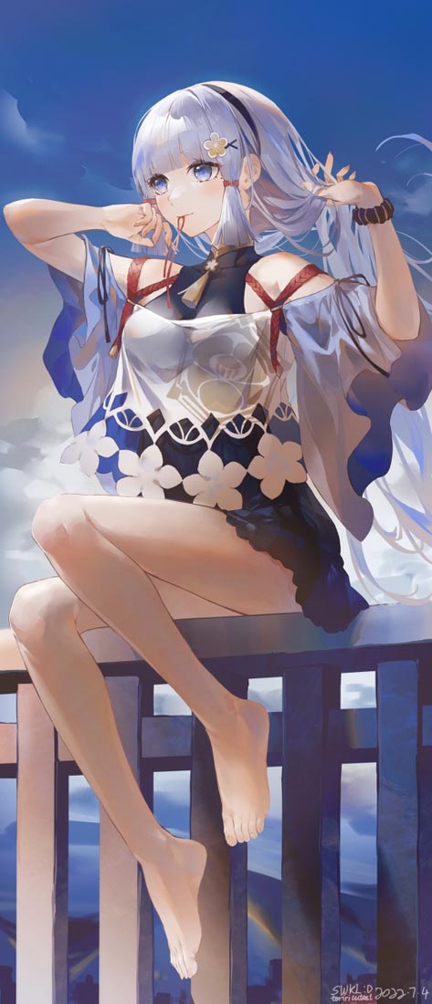 【同人插画原神】#早安【220802】